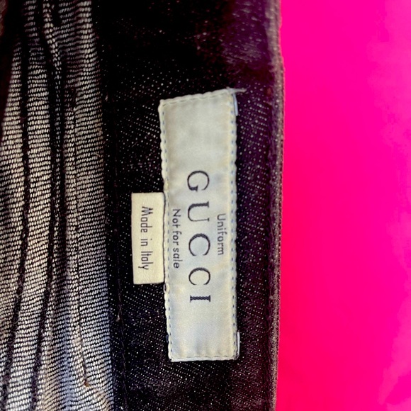 Gucci black denim stretchy skinny jeans size 36 - Picture 12 of 15